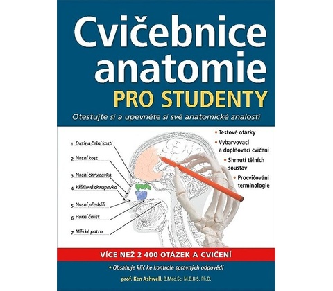 Cvičebnice anatomie pro studenty
