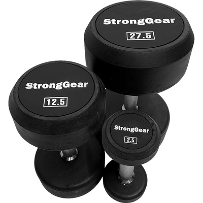 StrongGear Kulaté jednoruční činky 1 kg - 50 kg 45 kg