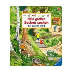 Mein großes Sachen suchen: Bei uns im Wald | Anne Ebert (ISBN: 9783473438433)
