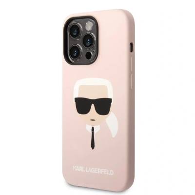 KARL LAGERFELD Калъф Karl Lagerfeld розов KLHCP14LSLKHLP за устройство Apple iPhone 14 Pro (127161)