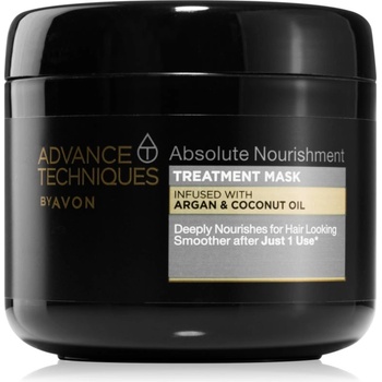 Avon Advance Techniques Absolute Nourishment дълбоко подхранваща маска с арганово масло 375ml