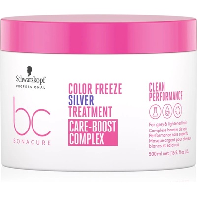 Schwarzkopf BC Bonacure Color Freeze Silver интензивна маска за блонд коса и коса с кичури 500ml