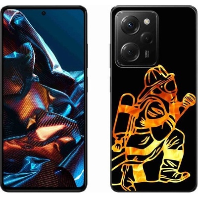 Pouzdro mmCase Gelové Xiaomi Redmi Note 12 Pro 5G - hasič 1