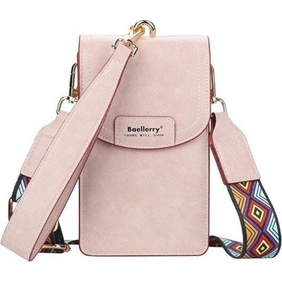 Baellerry Baellerry dámská mini kabelka na mobil Manisa 97k-cube Růžová