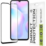 Techsuit защитно пълно покриващо стъкло 111D за Xiaomi Redmi 9/Redmi 9A/Redmi 9AT/Redmi 9C/Redmi 10A - Черен KP36618