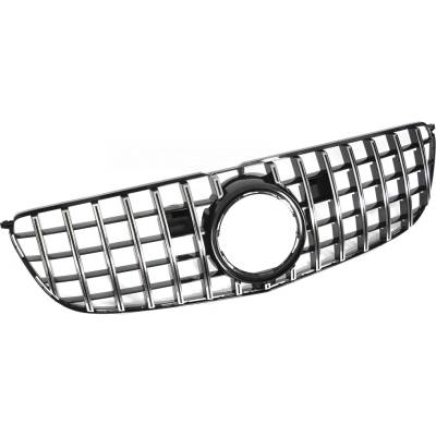 Predná maska Mercedes GLS X166 15-19 GT Style Black Chrome