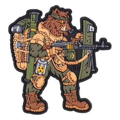 PVC nášivka Tactical Wild Boar, Brand Element