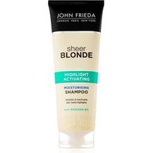 John Frieda Sheer Blonde Highlight Activating rozjasňujúci šampón pre blond vlasy 250 ml