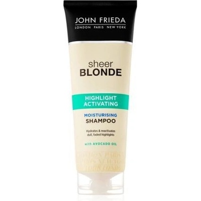 John Frieda Sheer Blonde Highlight Activating rozjasňujúci šampón pre blond vlasy 250 ml