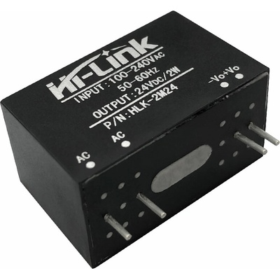 Napájecí zdroj Hi-Link HLK-2M24 2W (230V AC / DC 24V 83mA)