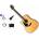 Takamine GD30CELH-NAT Premium SET Natural Електро-акустична китара Дреднаут