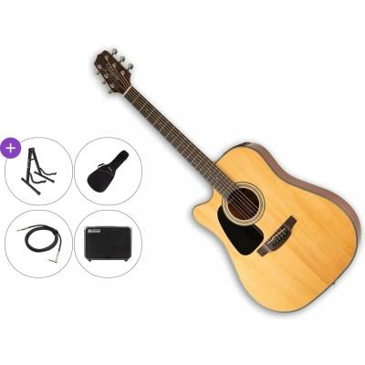 Takamine GD30CELH-NAT Premium SET Natural Електро-акустична китара Дреднаут