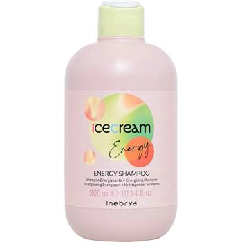 Inebrya Ice Cream Energy Shampoo energizujúci šampón proti vypadávaniu vlasov 300 ml