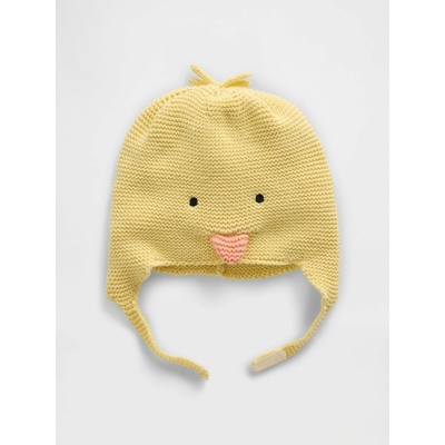 GAP Бебешка плетена шапка GAP GAP | Zhalt | Момчешки | 0-3 месеца