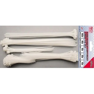 BGS technic Комплект свински опашки, 250 бр. bgs technic, 80874