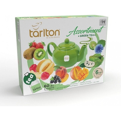 Tarlton Assortment Green Tea 60 x 2 g