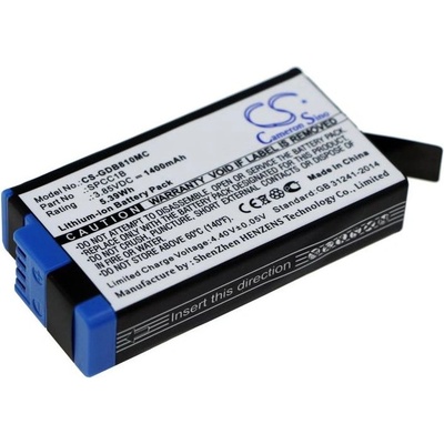 Cameron Sino Батерия за GoPro Max/ Max 360/ ACBAT-001, 1400mAh, Li-Ion (CS-GDB810MC)