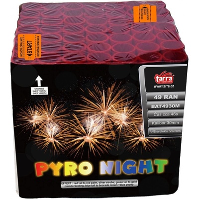 Baterie výmetlic PYRO NIGHT 49 ran 2 1 Čína BAT4930M