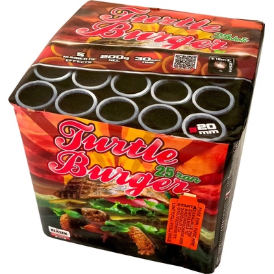 Kompakt 25 rán 20 mm Turtle burger
