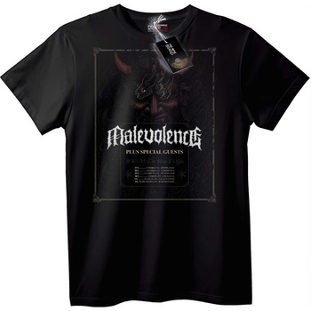 NOONEBRAND Тениска Турне на Malevolence - L, Black