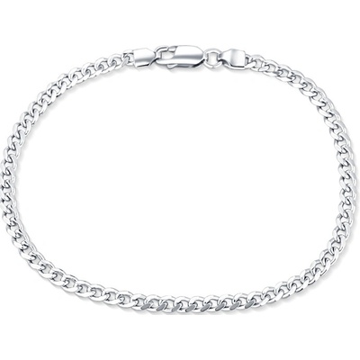 JVD Stříbrný řetízek pancer SVLCGOVAL837550