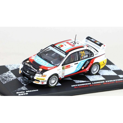 DeAgostini Mitsubishi Lancer Evo IX Armindo Araujo Miguel Ramalho 1:43