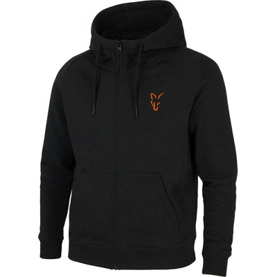 Fox Mikina Collection Lightweight Hoodie Orange Black
