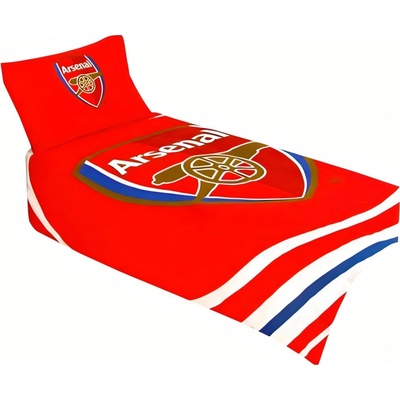 Fanshop povlečení ARSENAL FC Pulse 135 x 200 50 x 75 cm