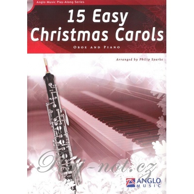 15 Easy Christmas Carols + CD / hoboj + klavír