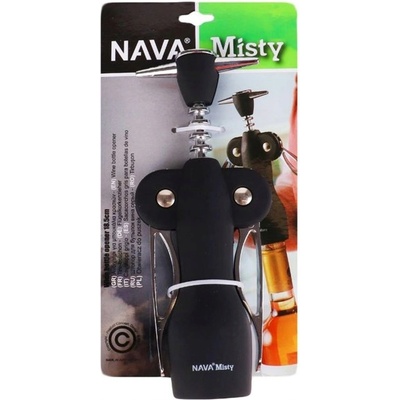 Vývrtka ČERNÁ pro otevírání lahví s vinnými korky