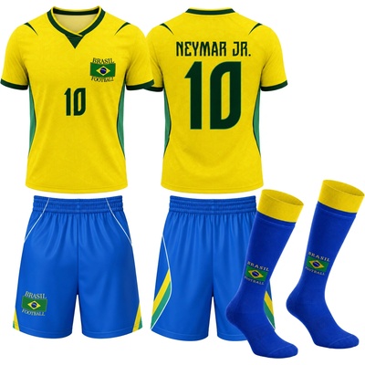 Jaks detský futbalový dres NEYMAR JR BRAZÍLIA komplet