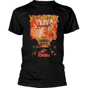 Megadeth China Whitehouse (Back Print) Black XL Риза (MEGATS13MB04)