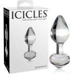 Icicles No. 44 - анален бът плъг стъкло конусовиден прозрачен