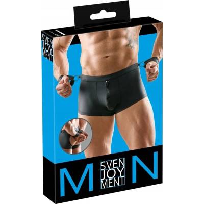 Nohavice s manžetami Svenjoyment čierne XXL