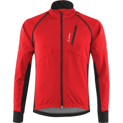 Löffler Мъжко ветрозащитно яке за колоездене Löffler Bike Zip-Off Jacket San Remo Airblocc Light Cycling jacket - Red - размер 50 (EU) (051-1323-0513)