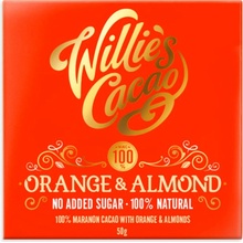 Willie's Cacao Orange & Almond 100% 50 g