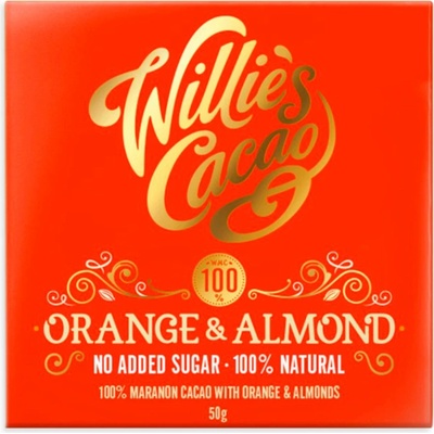Willie's Cacao Orange & Almond 100% 50 g