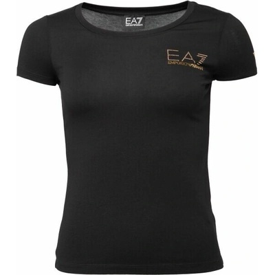 EA7 T-SHIRT Dámské tričko černá