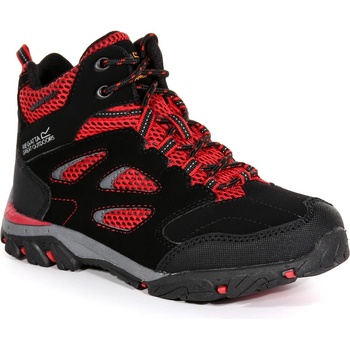 Image 1 of Regatta Kids' Holcombe Waterproof Breathable Hiking Boot - Black/Pepper
