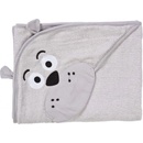 Sensillo Detská osuška 100x100cm Hroch sivá