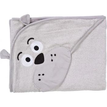 Sensillo Detská osuška 100x100cm Hroch sivá
