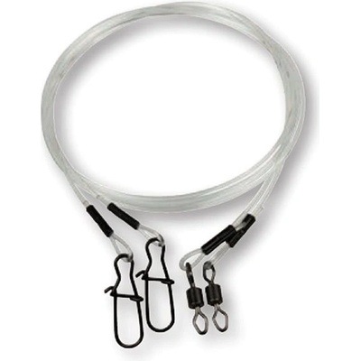 Effzett Mono Spin Leader vel.4 1mm 27kg 55cm 2ks