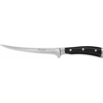 Wüsthof Kuchynský nôž filetovací Classic IKON čierna GG326 18 cm