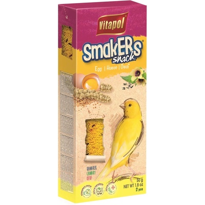 VITAPOL Smakers пръчици за канарчета - яйчни, 2 бр