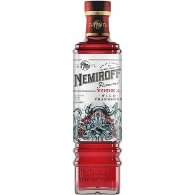 Nemiroff Cranberry 21% 0,05 l (holá láhev)