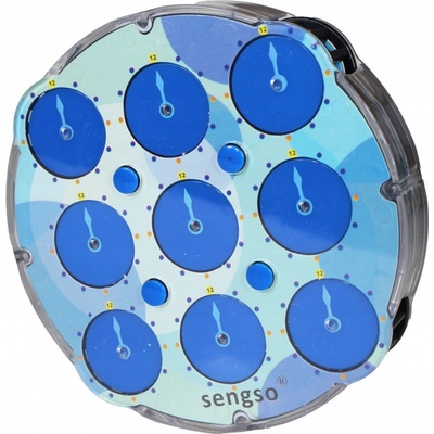 SengSo 4x4 magnetické hodiny modré
