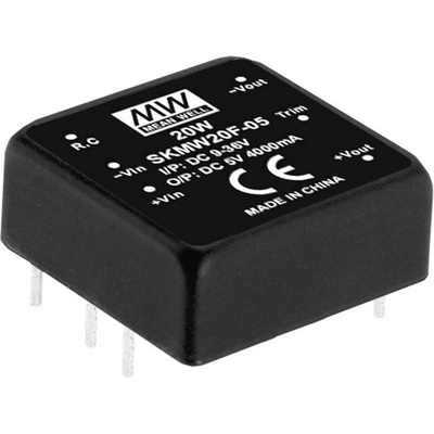 MEAN WELL SKMW20F-15 DC / DC menič napätia 1.33 A 20 W Počet výstupov: 1 x