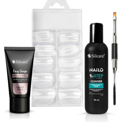 Silcare POLYGEL LIGHT PINK set 2 30 g