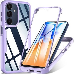 Techsuit Калъф за Samsung Galaxy A16 4G / A16 5G / A17 5G - ColorVerse 360 Series + протектор за екран - лилав