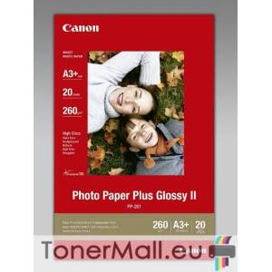 Canon Plus Glossy II PP-201, A3+, 20 sheets